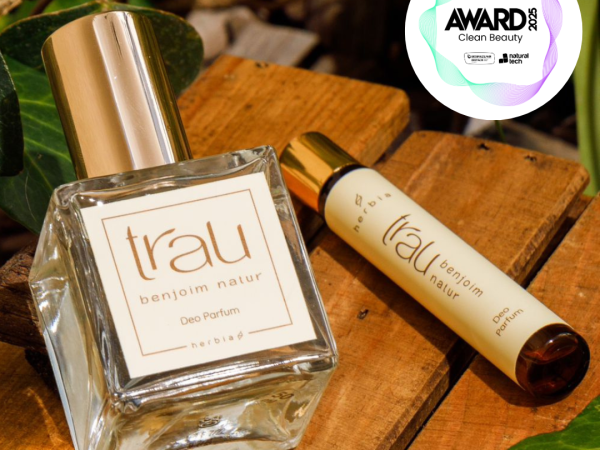 Perfume Trau da Herbia vence Prêmio de Sustentabilidade: a beleza que respeita o planet